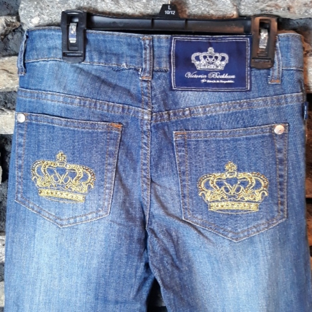 Victoria Beckham Madrid Women's Blue Jeans Size 26/27